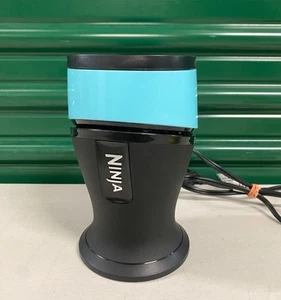 Ninja QB3000AQ Fit Compact Personal Blender Electric Blue Black Tested BASE ONLY - Picture 1 of 2