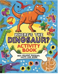 NEW WHERE’S the DINOSAUR ACTIVITY book Rex-cellent Puzzles, Facts and More - Imagen 1 de 5