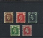 CAYMAN IS 1921-26 MCCA SET OF FIVE MINT SG 60/67 CAT £95