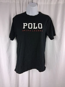Ralph Lauren Polo Kurzarm Rundhals Big Logo T-Shirt Schwarz Jungen Gr. L - Bild 1 von 11