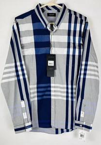 7 Diamonds Premium Long Sleeve Button Up Dress Shirt Mens Large NWT $110 - Picture 1 of 12