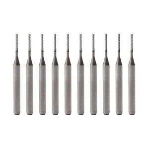 10 PCS Drills 1.0mm Tungsten Steel Carbide PCB CNC End Mill Engraving Bits... - Picture 1 of 7