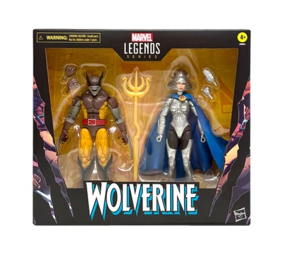 Hasbro Marvel Legends Wolverine & Lilandra 2-Pack 6" Action Figures 50th NIB - Image 1 of 4