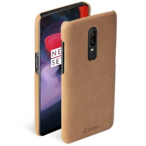 Krusell Cover Leder Hard-Case Schale Schutz-Hülle Tasche für OnePlus 6 One Plus - Bild 1 von 5