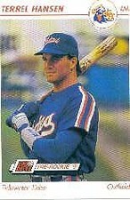 1991 Line Drive AAA #556 Terrel Hansen 