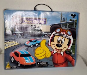 Disney Parks Autopia Tomorrowland Speedway Race Car Set Battery Operated - Picture 1 of 9