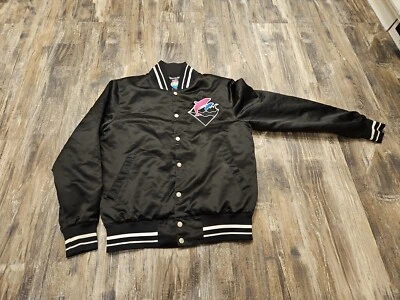 Chaqueta Bomber Hombre Rosa Delfín Satinado Talla Mediana RARA Foto 1 de 4