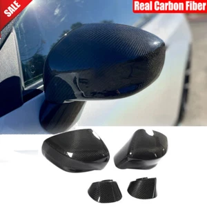 Ricambio tappi copri specchietti laterali in vera fibra di carbonio per Nissan R35 GTR 2009-16 - Foto 1 di 12