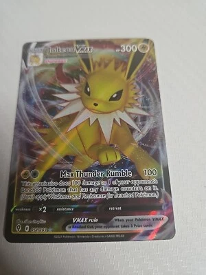 Jolteon VMAX 051/203 Swsh07: Evolving Skies Holo - Image 1 of 2