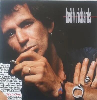 RED VINYL / LTD ED LP  KEITH RICHARDS – TALK IS CHEAP - Bild 1 von 4