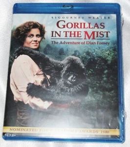 Gorillas In The Mist Blu-ray (New) Dian Fossey biopic Sigourney Weaver - Picture 1 of 2