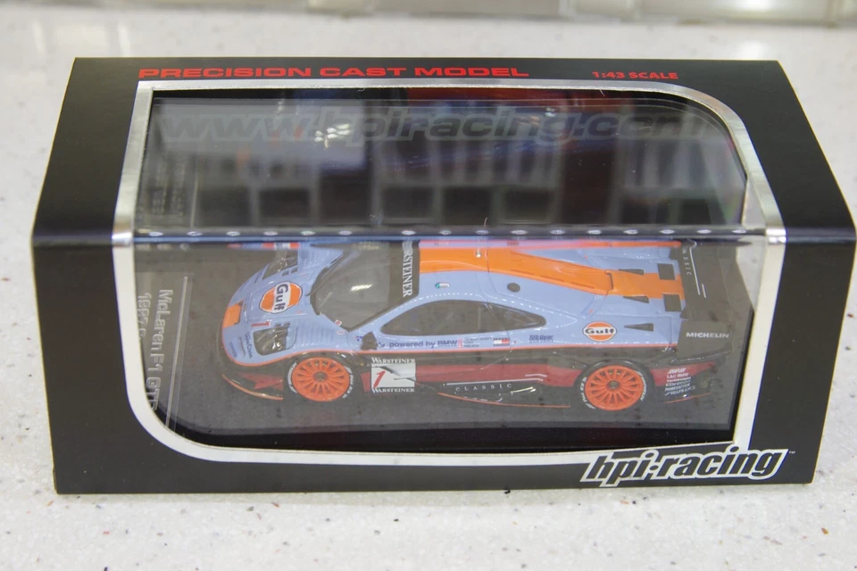 1 43 HPI 8211 McLaren F1 GTR Suzuka 1997 #1 Gulf