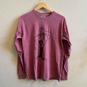 Vintage Purdue Mascot Long Sleeve T-Shirt Unisex size Medium -Comfort Colors - Picture 1 of 9