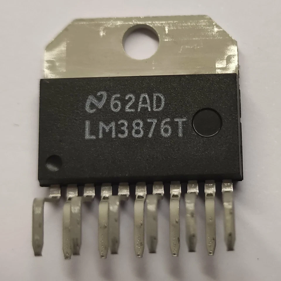 NATIONAL SEMICONDUCTOR LM3876T ORIGINALE National Semi 56W Overture Amplificatore di Potenza Audio UK Stock Nuovo