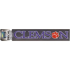 Adesivo Clemson Tigers - Tigri Clemson dritte con zampa - Foto 1 di 1
