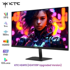Écran PC Gaming KTC H24F8 – BLACK COLOR - 23.8" IPS - Full HD 1080P 180Hz 1ms - Photo 1/6