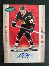 2005-06 Parkhurst Signatures #KC Kyle Calder 
