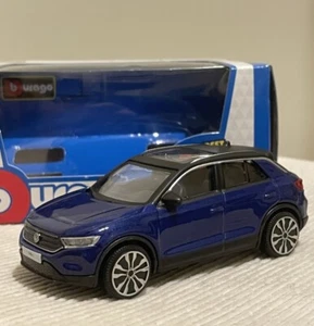 Coche Miniatura Volkswagen T-Roc 1/43 1:43 Burago Nuevo En Caja VW - Imagen 1 de 7
