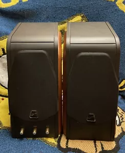 Altavoces de estantería auxiliares con cable Swans M200 probados funcionando - Imagen 1 de 10