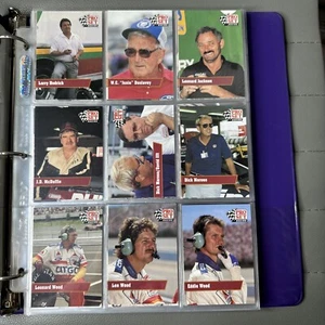 Set Of 9 Pinnacle Pro Set NASCAR Marx Trading Cards - Picture 1 of 2