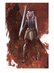 Star Wars Ahsoka Tano A Dark Truth Lithograph AP PP Poster Print Art 16x24 Mondo - Picture 1 of 1