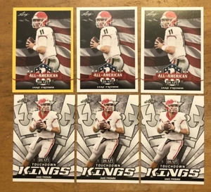 Jake Fromm 2020 Leaf Draft Rookie - Georgia Bulldogs LOT OF 6 **FREE SHIPPING** - Picture 1 of 4