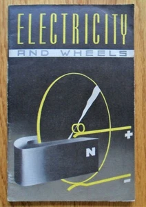 Electricity and Wheels General Motors Booklet 1939 5th Printing Ralph Richardson - Picture 1 of 8