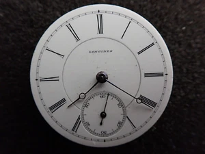 MOVIMIENTO DE RELOJ DE BOLSILLO LONGINES H.C. DE COLECCIÓN 33.7MM - NO FUNCIONA - Imagen 1 de 2