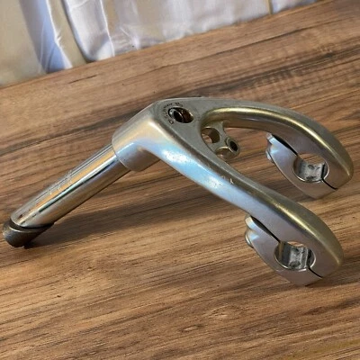 Vintage 1985 SR Sakae MTS-101 Slingshot Stem 100mm 22.2 Quill 22.2 Bar Clamp - Image 1 of 4