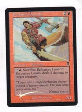 MTG: Odyssey: Foil: Barbarian Lunatic