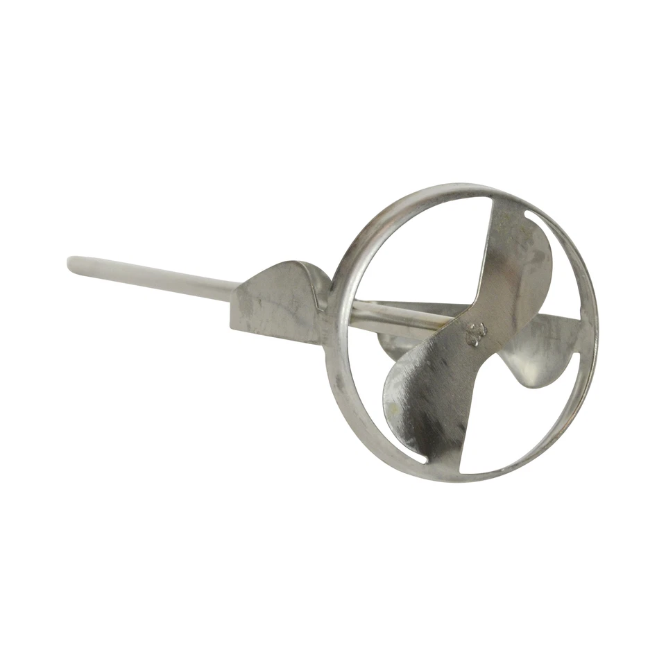 Jiffy Mixer HS-1 1/4" Albero 2 Galloni Acciaio Inox Vernice Stucco Mixer Lama - Immagine 1 di 1