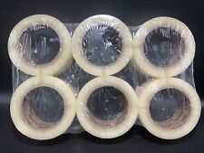 6 Rolls - Vibac 425 Carton Sealing Tape 2" x 144 Yds Clear Packaging
