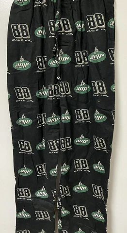 Dale Earnhardt  Jr. #88 Nascar Amp Energy Black Lounge Pants Men's   Medium Cover