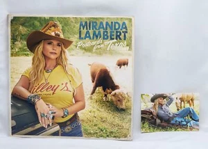 MIRANDA LAMBERT "Postcards From Texas" Sea Blue Vinyl 2XLP + Signed Postcard - Bild 1 von 8