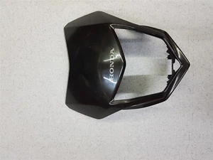 Honda CRF250L Front Light Mask NEW / Front Fairing Black No:61140-KZZ-N00ZA - Picture 1 of 4
