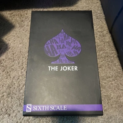 Sideshow Collectibles DC The Joker 12" escala 1/6 caja abierta completa en caja original y ¡raro! Foto 1 de 4