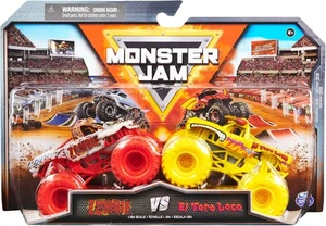 MONSTER JAM DOUBLE 1:64 ZOMBIE VS EL TORO LOCO SERIES 29 - Picture 1 of 6