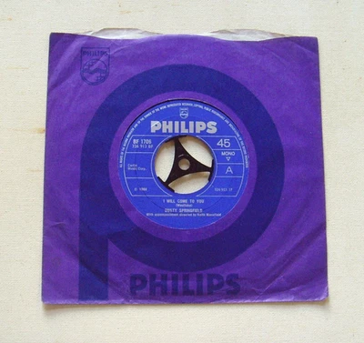 Dusty Springfield - I Will Come To You - 1968 PHILIPS (VG+) - Image 1 of 3