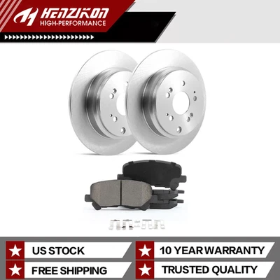 Новые задние дисковые тормозные диски тормозные колодки для Honda Pilot Odyssey Acura MDX ZDX США - Изображение 1 из 4