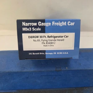 Coche refrigerador Blackstone Models HOn3 D&RGW 30 pies #69 - Imagen 1 de 2