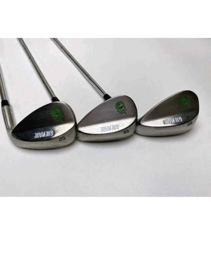 Bombtech Grenade Wedge set steel 52* 56* 60* Golf Clubs  - Image 1 of 1