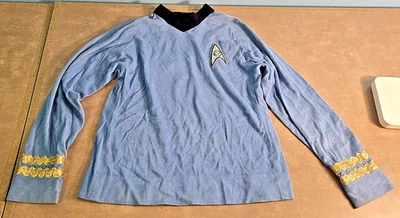STAR TREK TOS Handmade DR MCCOY Starfleet SHIRT stitched Costume Small Adult - Image 1 of 4