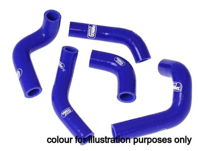 Mangueiras de roda de silicone CL BLACK Samco compatíveis com Husqvarna TE 450 2002-2009 - Imagem 1 de 4