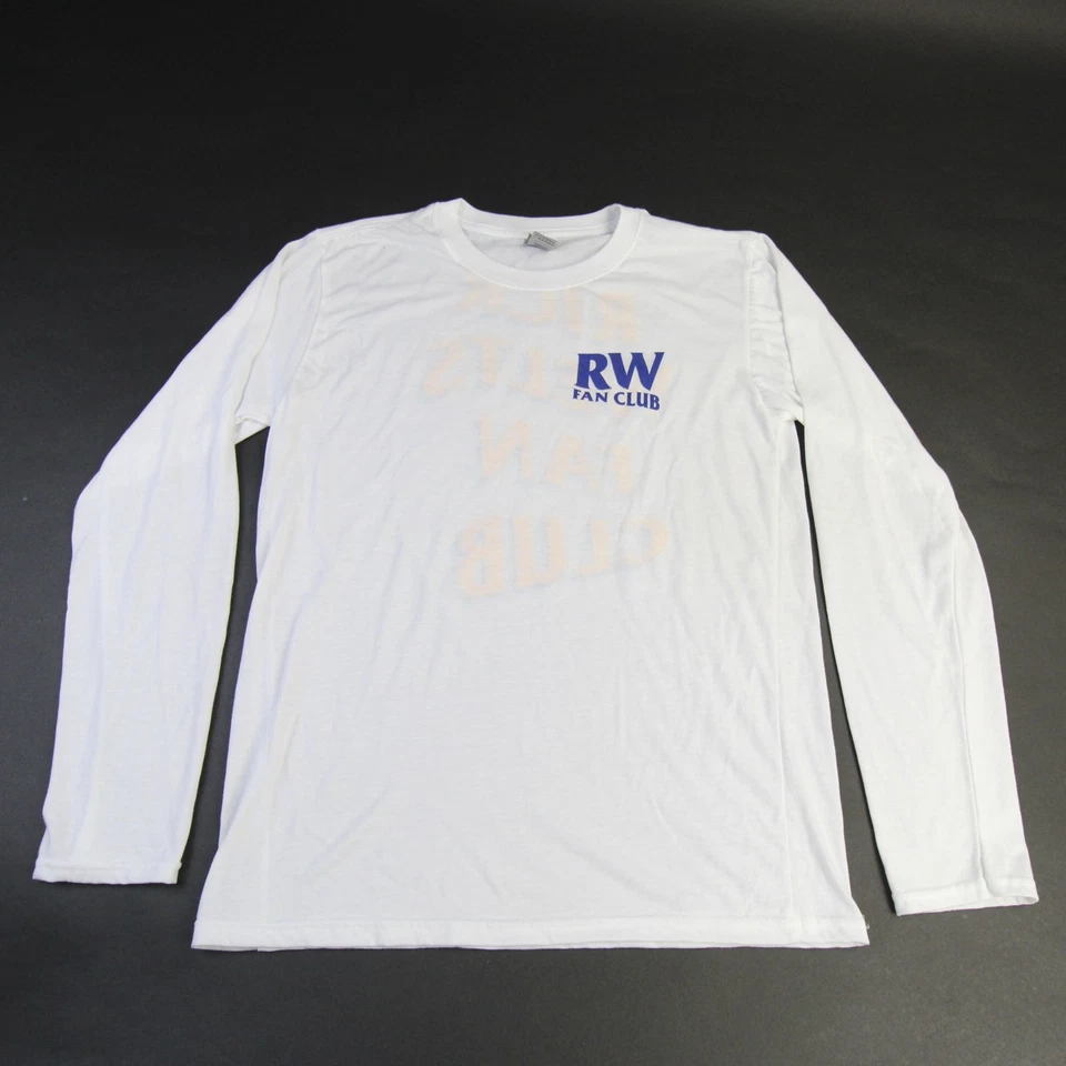 Golden State Warriors Gildan Long Sleeve Shirt Men's White Used - Image 1 of 1