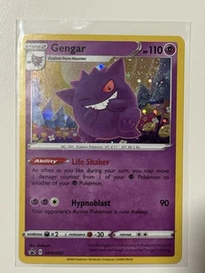 NM Gengar SWSH052 Sword & Shield Black Star Promo Card Holo Champions Path - Picture 1 of 5