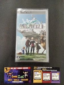 (SEALED) PSP Final Fantasy 3 "Japanese" - Bild 1 von 7