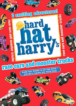 Hard Hat Harry - Race Cars and Monster Trucks (DVD, 2005)