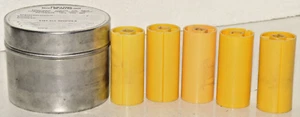 Kodak Film Can and 5 Film Spools for 70mm roll film used for school photos - Picture 1 of 5