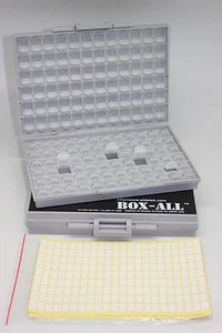 2 Organizador de condensadores de resistencia de montaje en superficie BOXALL Enclosures 0805 0603 0402  - Imagen 1 de 8