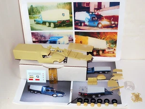 CITROEN DS Pick up Bâché 6 roues Ets BERTIN Kit ORIGINAL MINIATURES résine 1/43 - Foto 1 di 3